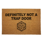 Dungeons & Dragons "Definitely Not A Trap Door" Door Mat