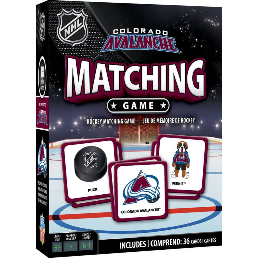 Colorado Avalanche Matching Game