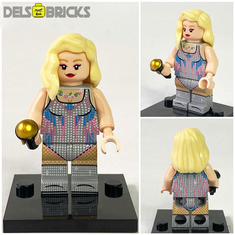 Taylor Swift Lego Minifigures Custom Music Toys