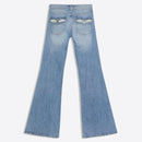 Retro Rhinestone-embellished Embroidered Wing Jeans