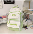 Girls' Large Capacity Backpack College Style