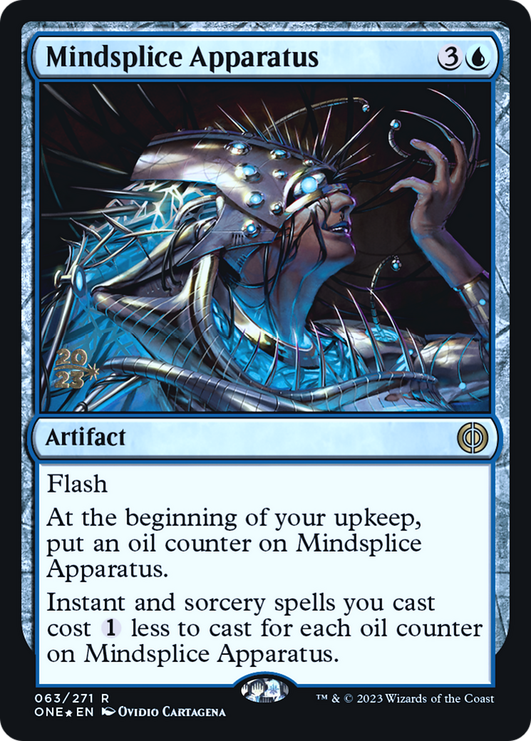 Mindsplice Apparatus (PRE-63S) - Phyrexia: All Will Be One Promos Foil