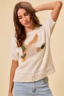 SO ME Flying Duck Sweater Top