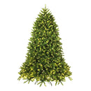 7.5 Feet Artificial Fir Christmas Tree with LED Lights and 1968 Branch Tips