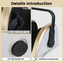 Shiatsu Foot Massager – Heating, Kneading, Auto Timer, 350° Rotating Base
