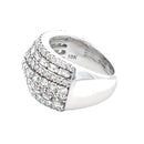 3.00ct Diamond Wedding Band Ring 10KT White Gold