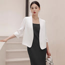 Five-Quarter-Sleeve Versatile Short Blazer For Women
