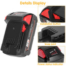 18V Battery Replacement Compatible with Milwaukee 18V M18 Cordless Power Tool Lithium Battery 48-11-1815 48-11-1820 48-11-1822 48-11-1840 48-11-1841 4