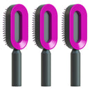 Self Cleaning Hair Brush One-key Airbag Massage