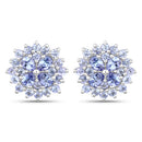 2.52 Carat Genuine Tanzanite .925 Sterling Silver Earrings