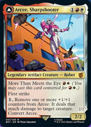 Arcee, Sharpshooter // Arcee, Acrobatic Coupe (BOT-007) - Transformers: (convertdfc)