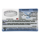IGI Certified 1/2 Cttw Round Brilliant Cut Diamond 18K White Gold Channel Set Eternity Style Wedding Band Ring (H-I Color, I1-I2 Clarity) - Size 7