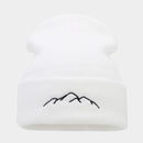 Peak Embroidery Beanie Hat Warm Trendy