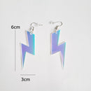 Color-Changing Acrylic Hollow Stud Earrings