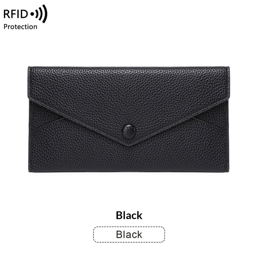 New RFID Anti-Theft Womens Wallet