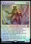 Brutal Cathar // Moonrage Brute (PRE-07S) - Innistrad: Midnight Hunt Promos: (Double Faced Transform) Foil