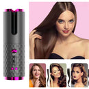 Portable LCD Auto-Rotating Cordless Curler