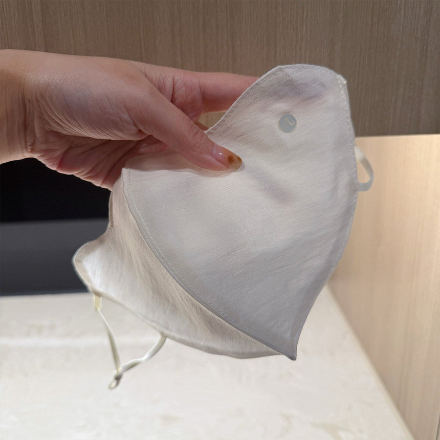 Lightweight Linen Tencel Breathable Sun-Protective Mask