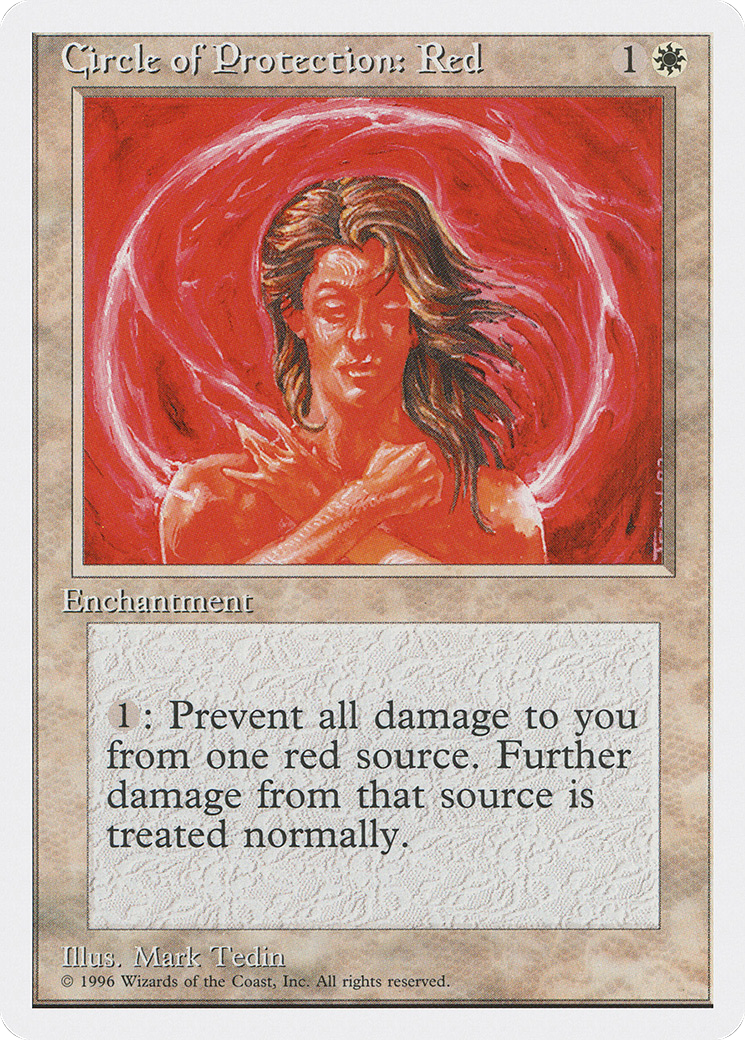 Circle of Protection: Red (2PS-003) - Introductory Two-Player Set