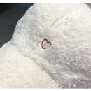 Cute Fluffy Bear Ears Winter Hat