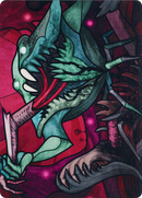 Yargle, Glutton of Urborg // Yargle, Glutton of Urborg (AMOM-072) - March of the Machine Art Series (Borderless) Foil