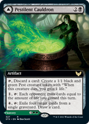 Pestilent Cauldron // Restorative Burst (STX-327) - Strixhaven: School of Mages: (Extended Art) Foil