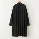 Men's Mandarin-collar Mid-length Trench Coat