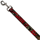 Dog Leash - DAREDEVIL Action Poses/Comic Panels Grays/Red