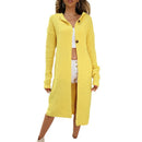 Women's Hooded Long Sleeve Solid Color Knitted Cardigan