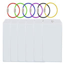 Luggage Label Vertical Transparent Sealed Waterproof ID Card Holder