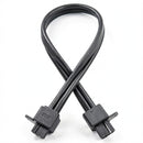 WAC Lighting Ba-IC12-Bk Interconnect 12-Inch Cable for Premium Line Voltage
