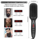 2-In-1 Ionic Hair Straightener Beard Comb