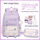 Student Children Schoolbag Girls Waterproof Backpack