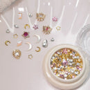 Women's Fashion Simple Love Nail Diamond Set