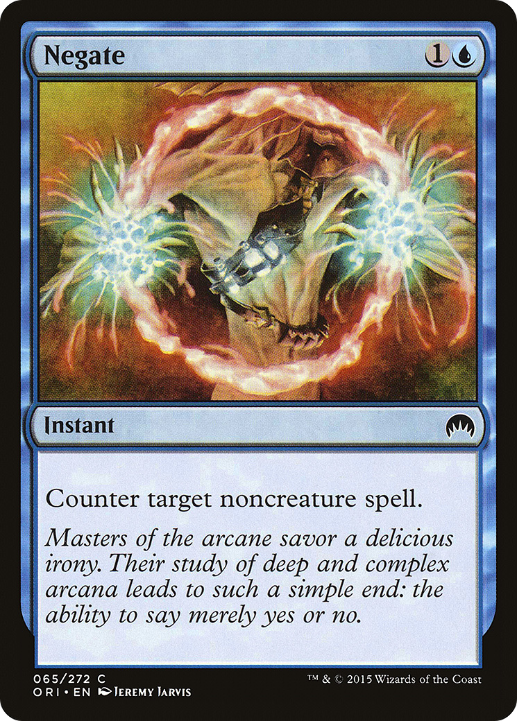 Negate (ORI-065) - Magic Origins Foil