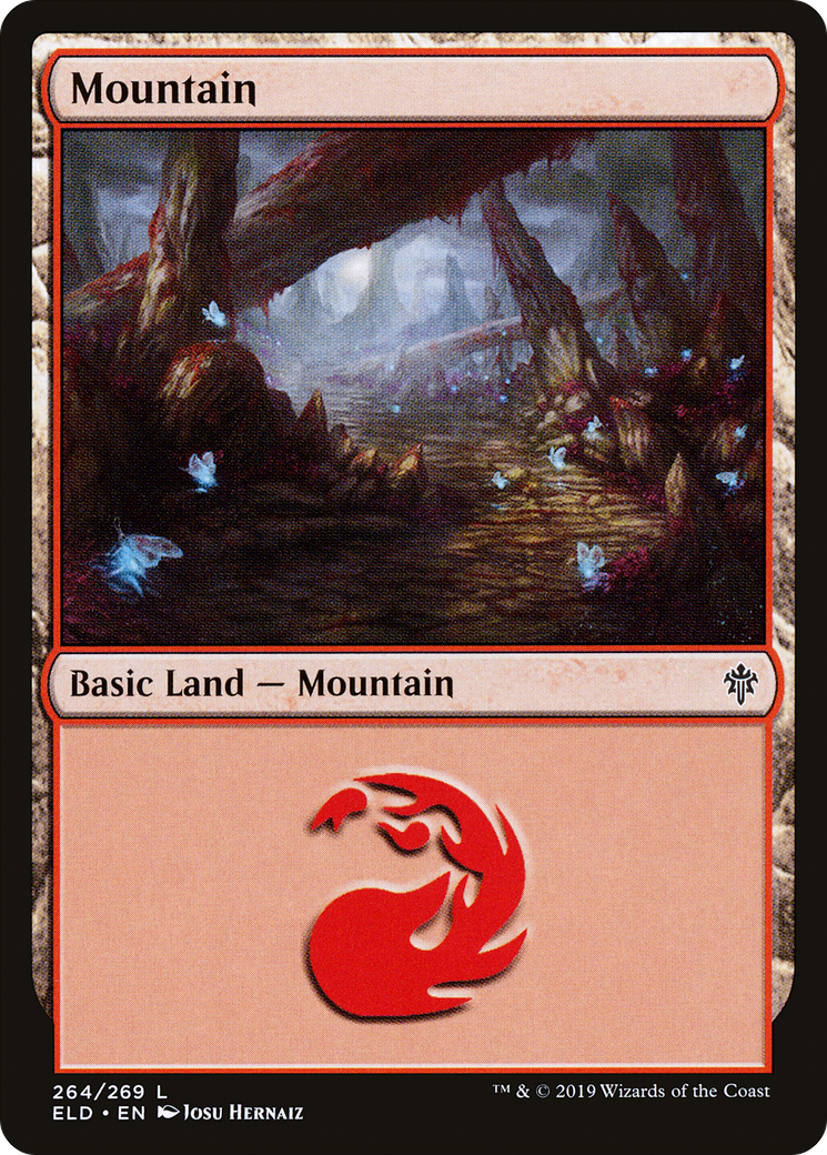 Mountain (ELD-264) - Throne of Eldraine Foil