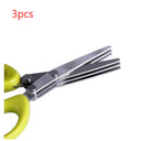 Multifunctional Green Onion Scissors