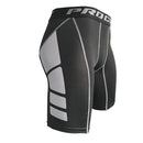 Mens Athletic Training Tight-Fit Cropped Shorts
