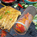 Portable Metal BBQ Grilling Basket for Outdoor Camping