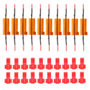 10 PIC 50W 6 ohm Load Resistor Set with 20 T-Taps