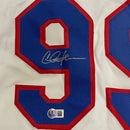Charlie Sheen Signed Major League Wild Thing Jersey BAS