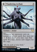 Wandering Archaic // Explore the Vastlands (STX-006) - Strixhaven: School of Mages Foil
