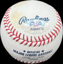 Jerry Coleman Signed MLB Baseball PSA New York Yankees
