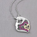 0.28 Carat Genuine Ruby .925 Sterling Silver Pendant