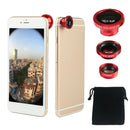 Phone Camera Lens Kit Magnetic 180¡Fisheye Lens 0.67xWide Angle 10X Macro Lens for iPhone X /8/7/6s Samsung Galaxy S10/S9