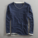 Men's Undershirt Raw Edge Distressed