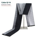 Men's Winter Warm Striped Business Scarf