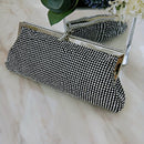 Super Dinner Pack Rhinester Female Bag Bridal Clutch Chain