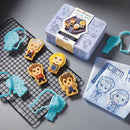 Eaglemoss Doctor Who Tea Time Lords Cookie Cutter & Tea Towel Tin