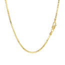 14k Yellow Gold Classic Box Chain 1.4mm